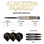 Set strelica steel Mission Almudeno Fajardo Ayuso 23g, 95% wolfram
