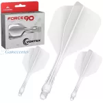 Pikado pera i tela Mission Force 90 Vortex bela, No6 pera i short tela