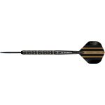 Set strelice steel Mission Mike De Decker Black and Gold PVD 22g, 95% wolfram