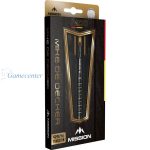Set strelice soft Mission Mike De Decker Black and Gold PVD 20g, 95% wolfram