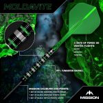 Set strelica steel Mission Moldavite 21g 95% wolfram