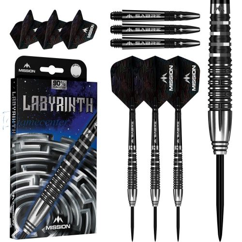 Set strelica steel Mission Labyrinth 22g 90% wolfram