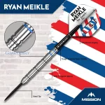 Set strelica steel Mission Ryan Meikle 23g 90% wolfram