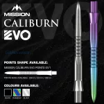 Zamenski vrhovi Mission Caliburn EVO GV1 26mm crni 3kom