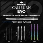 Zamenski vrhovi Mission Caliburn EVO GV1 26mm crni 3kom