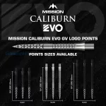 Zamenski vrhovi Mission Caliburn EVO GV1 32mm crni 3kom