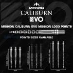 Zamenski vrhovi Mission Caliburn EVO GV1 38mm crni 3kom