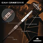 Set strelica steel Mission Cam Crabtree V2 22g 95% wolfram