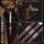Set strelica steel Mission Cam Crabtree V2 22g 95% wolfram