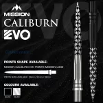 Vrhovi za steel strelice Mission Caliburn EVO 38mm crni 3kom