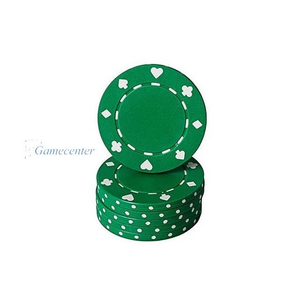 Poker žeton zeleni 11,5g