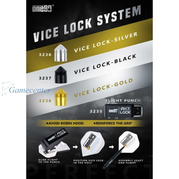 Oprema za strelice zaštitna kapa Vice lock One80 srebrna