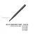 Vrhovi za steel strelice ONE80 urezani 34 mm, crni - 3kom