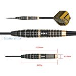 Set strelica steel One80 Mobilizer 04, 22g brass