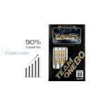 Pikado set strelica steel ONE80 Gunner Omega II 22g, 90% wolfram