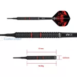 Set strelica One80 soft Jim Williams Signature Dart HD 18g, 80% wolfram