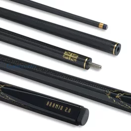 Snooker štap Power Glide Aramid Graphite, dvodelni