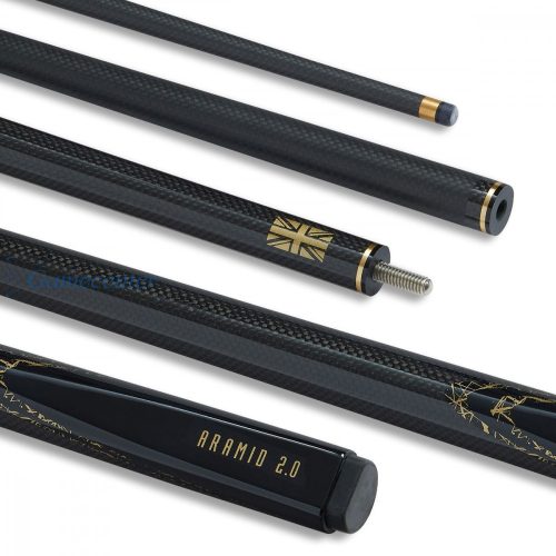 Snooker štap Power Glide Aramid Graphite, dvodelni