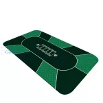 Poker prekrivač gumirani Las Vegas 180 x 90 cm zeleni