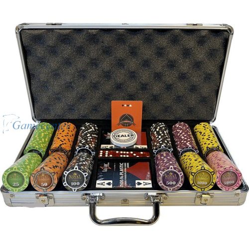 Poker set Royal Cardroom MIX IT 300 kom, 13g, visoke numeracije