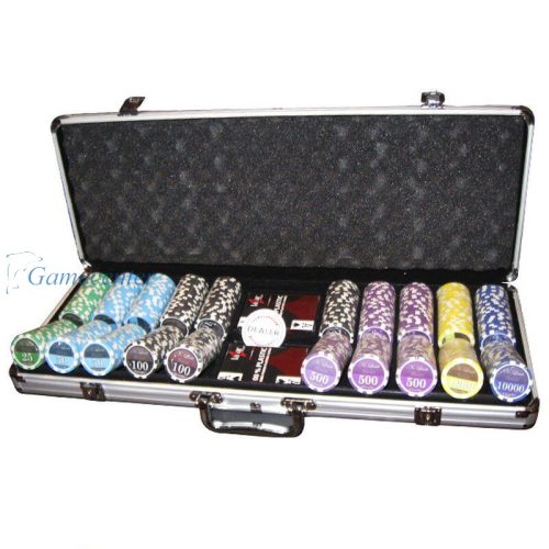 Poker set LAZAR 500kom,11,5g, visoke numeracije