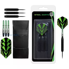Set strelica steel XQ Max Black Coated 23g brass