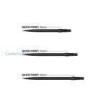Vrhovi Harrows Quick Point crni, 30mm - 3kom