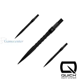 Vrhovi Harrows Quick Point HM Grip crni, 26mm - 3kom