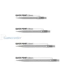 Vrhovi Harrows Quick Point Micro Grip srebrni, 40mm - 3kom