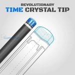 Bilijar kapica Rhino Crystal slojevita 14mm Medium