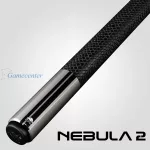 Bilijar štap Rhino Nebula 2 Charcoal Gray karbonski vrh 12,4mm Sport Wrap