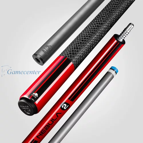 Bilijar štap Rhino Nebula 2 Crimson Red karbonski vrh 12,4mm Sport Wrap