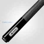 Bilijar štap Rhino Luminax Jet Black karbonski vrh 12,5mm Sport Wrap