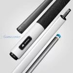 Bilijar štap Rhino Luminax White Pearl karbonski vrh 12,5mm Sport Wrap