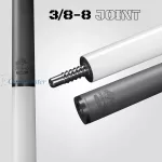 Bilijar štap Rhino Luminax White Pearl karbonski vrh 12,5mm Sport Wrap