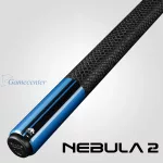 Bilijar štap Rhino Nebula 2 Sky Blue karbonski vrh 12,4mm Sport Wrap