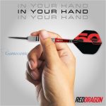 Set strelica steel Red Dragon Darts 50 Years - Flightmaster Torpedo 2 24g, 80% wolfram