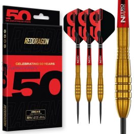   Set strelica steel Red Dragon Darts 50 Years - Golden Virgin 5 24g 95% wolfram
