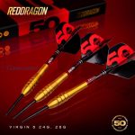 Set strelica steel Red Dragon Darts 50 Years - Golden Virgin 5 24g 95% wolfram