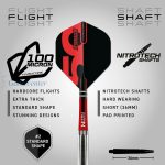 Set strelica steel Red Dragon Darts 50 Years - Hexoset 3 25g 85% wolfram