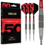 Set strelica steel Red Dragon Darts 50 Years - Grizzly 2 24g 90% wolfram