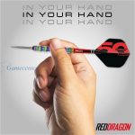 Set strelica steel Red Dragon Darts 50 Years - Shockwaves 26g, 90% wolfram