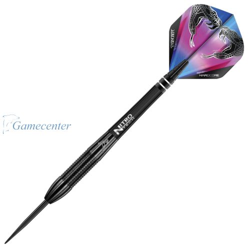 Pikado strelice RedDragon steel Peter Wright Snakebite 3 Black 26g, 90% wolfram