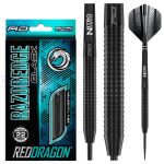 Pikado strelice RedDragon steel Edge Black 22g, 85% wolfram