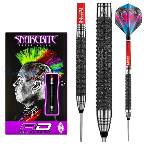 Pikado strelice steel RedDragon Peter Wright Melbourne Master 22g, 90% wolfram