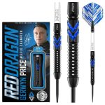Pikado strelice steel RedDragon Gerwyn Price Blue Ice, 24g, 90% wolfram