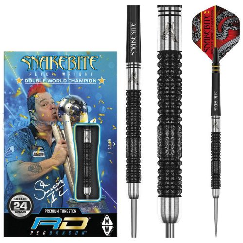 Pikado strelice Red Dragon steel Peter Wright Double World Champion SE 24g
