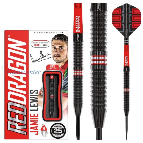 Strelice Red Dragon steel Jamie Lewis Special Edition 25g, 90% wolfram