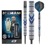 Set strelica steel Red Dragon Gerwyn Price Iceman Midnight Edition 25g, 90% wolfram
