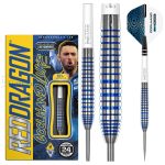 Set strelica steel Red Dragon Luke Humphries TX3 Cool Blue SE 24g, 90% wolfram